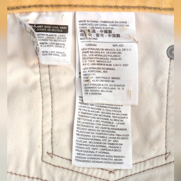 Unique Levi's 511 36x32 Men's Slim Fit Ultra Soft Cotton Jeans - Picture 6 of 6